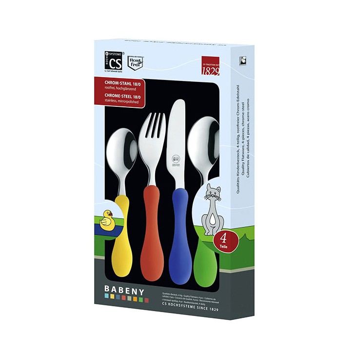 Bộ Đồ Ăn Trẻ Em 4 Món CS Babeny Mã 029456 | Shopee Việt Nam