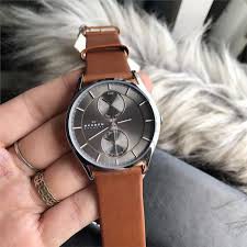 [Chính Hãng - Free ship - Không ưng hoàn tiền] Đồng hồ nam Skagen-Skw6086 dây da 5 kim ( Gray_Brown ), BestPrice