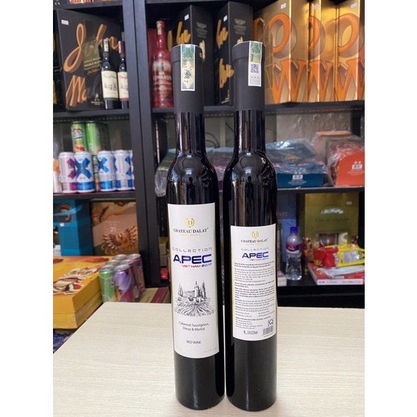 [Chính Hãng] Vang Đà Lạt Đỏ Chateau Dalat APEC 2017 375ml