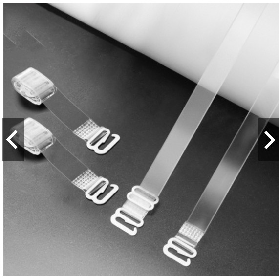 Dây quai áo lót ngực nhựa dẻo trong suốt bền đẹp PK Tkutrang