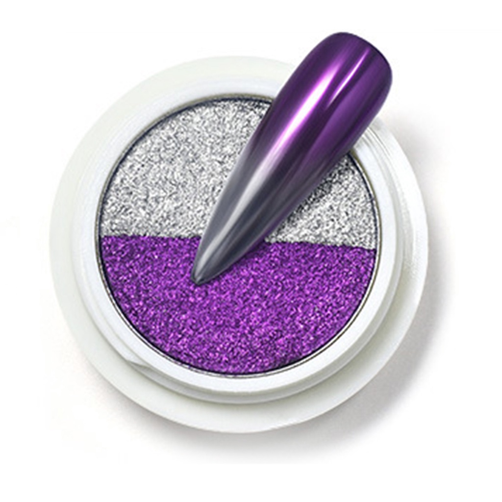 [Hàng mới về] Bột Tráng Gương Hiệu Ứng Cực Quang Làm Móng Nghệ Thuật Lâu Trôi