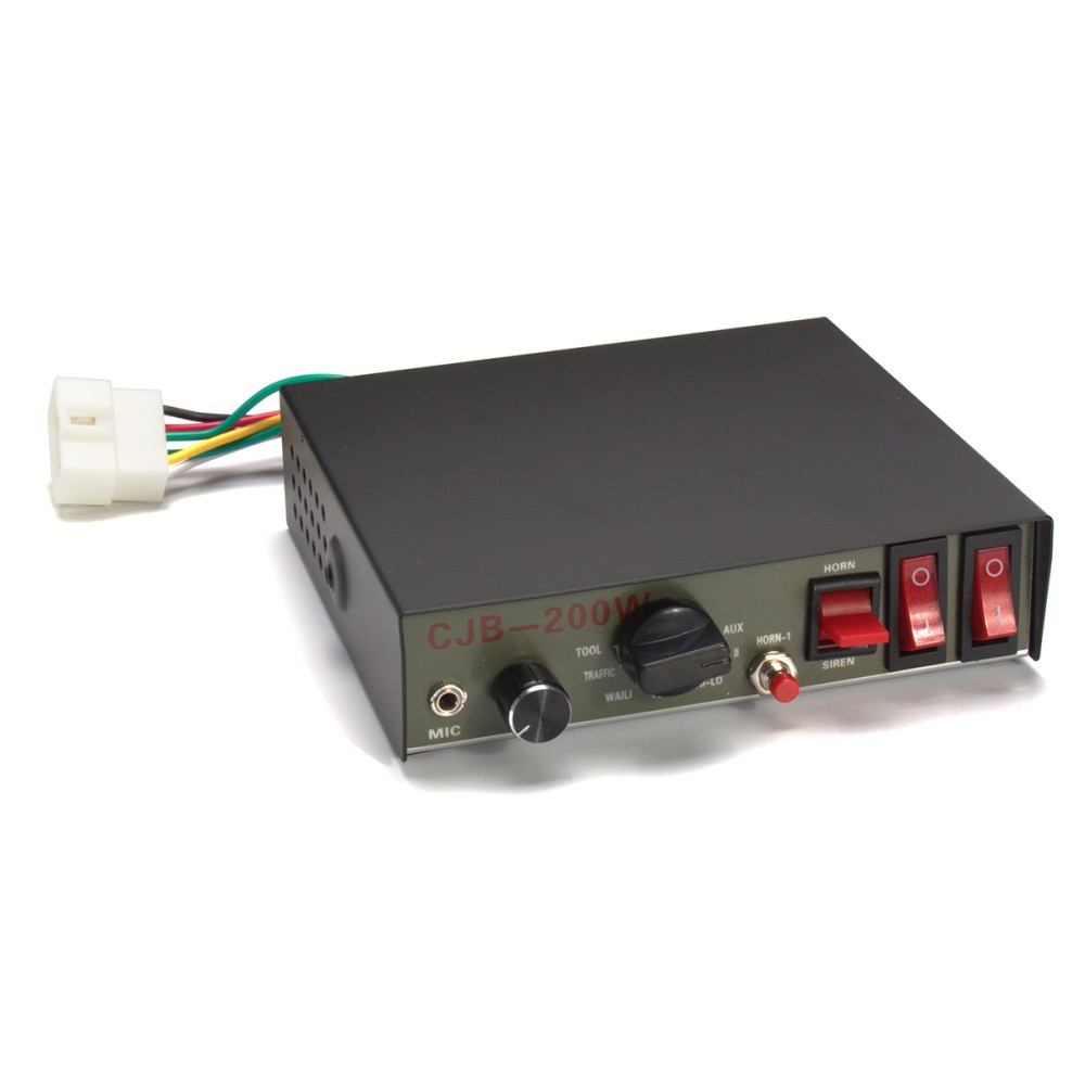 Bộ Còi Hú Cảnh Sát 113, CSGT, Xe Chuyên Dụng 200W 9 Chế Độ Tiếng Kêu