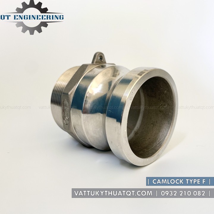 Khớp nối nhanh Camlock INOX 304 | Kiểu F | DN32,DN40,DN50