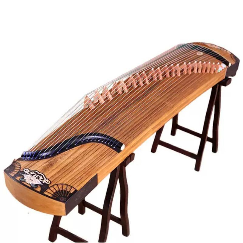 Đàn Guzheng . Full size. - Tặng kèm full kiện, chân bao, móng ,keo,dây, khăn phủ. đầy đủ