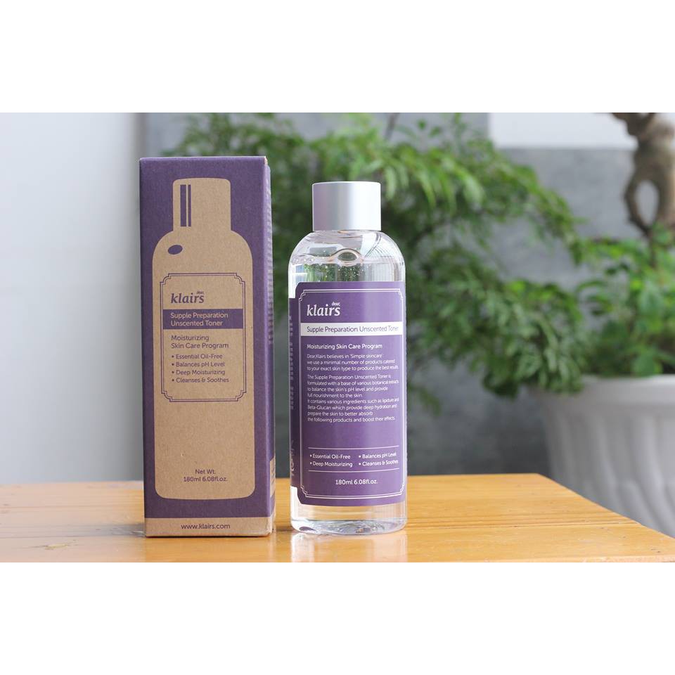 NƯỚC HOA HỒNG KLAIRS SUPER PREPRATION UNSCENTED TONER