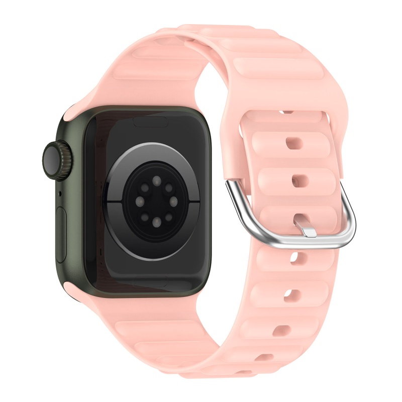 Dây Đeo Silicon Cho Đồng Hồ Thông Minh iWatch 1 / 2 / 3 / 4 / 5 / 6 / 7 / 8 / SE 38 / 40 / 41mm