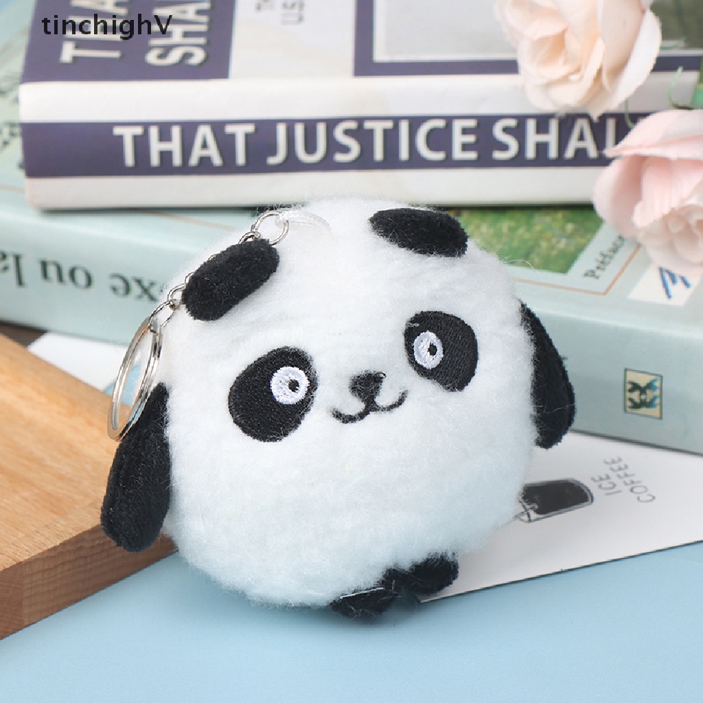 [TinchighV] Móc Khóa Gấu Trúc Nhồi Bông Dễ Thương Dành Cho Cặp Đôi / Túi Xách / Xe Hơi 2022