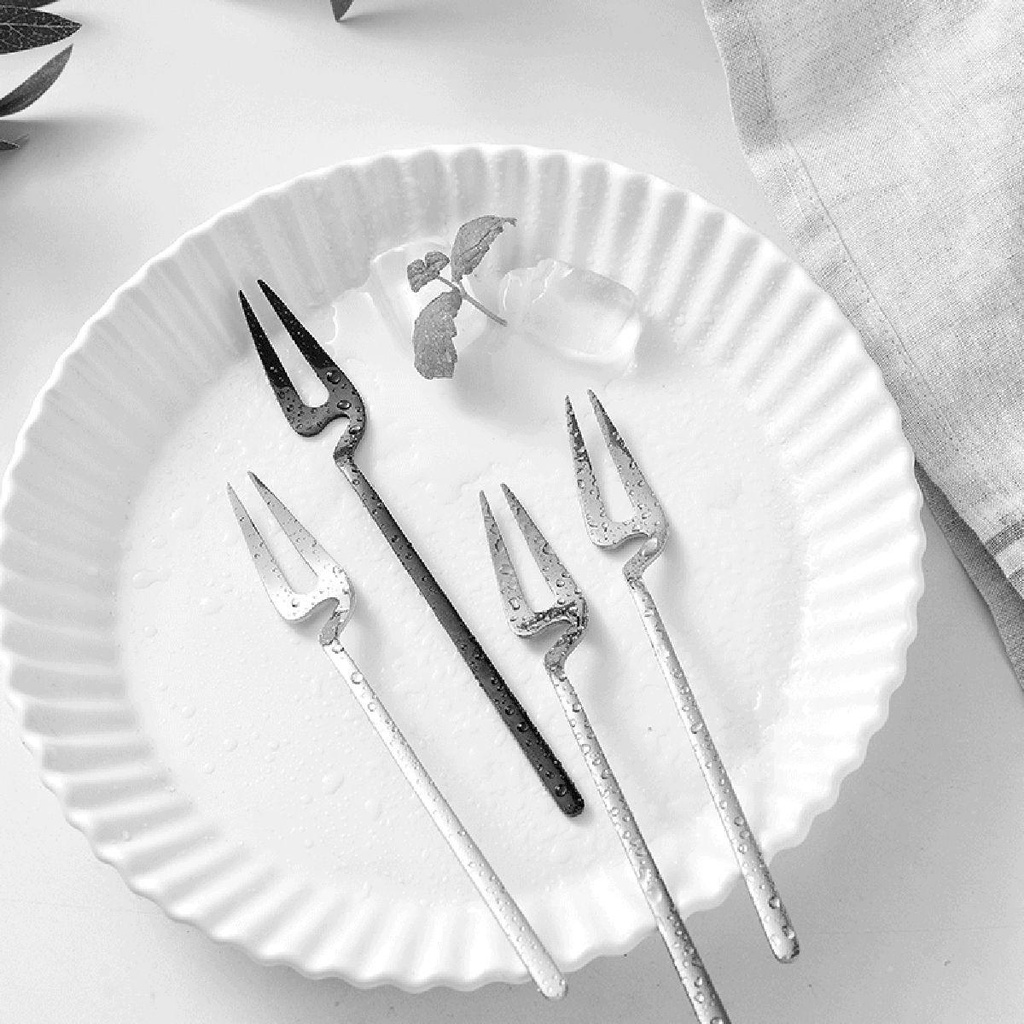 YIYU Muỗng Treo Ăn Kem / Trà / Trái Cây Hình Vuông Tiện