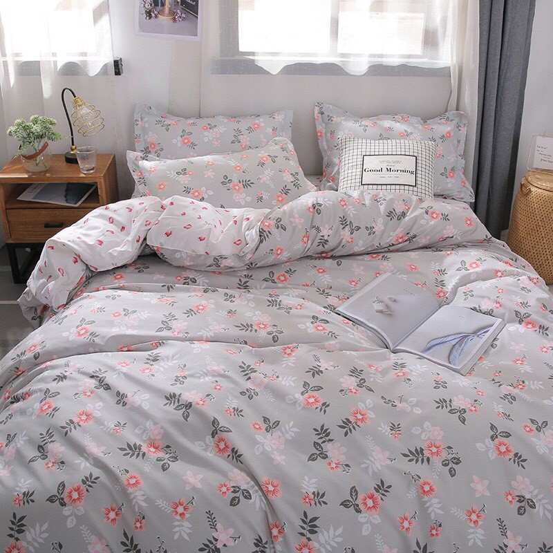 [Decor phòng ngủ nhỏ] Ý tưởng trang trí ngôi nhà xinh phong cách tối giản hay vintage với 19 mẫu chăn ga gối Poly Cotton