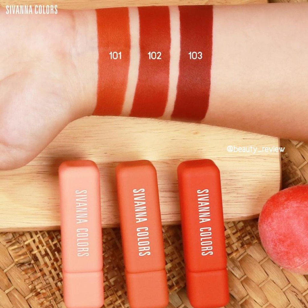 Set 3 Thỏi Son Sivanna Thái Lan | BigBuy360 - bigbuy360.vn