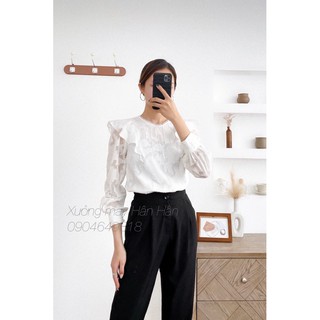 Quần baggy công sở chun sau