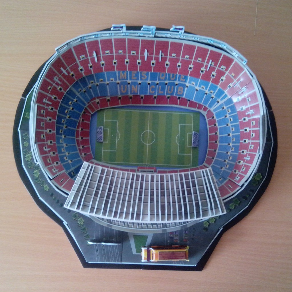 [Bản đầy đủ] Mô hình sân vận động Noucamp 100 mảnh ghép