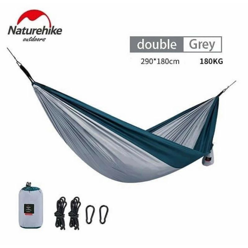 [CHÍNH HÃNG] Võng Đôi Dã Ngoại, Cắm Trại, Dành Cho 2 Người, Gấp Gọn Siêu Nhẹ, Tải Trọng 180kg NatureHike NH17D012-B | BigBuy360 - bigbuy360.vn