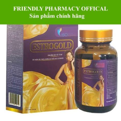 Estrogold - Hỗ trợ tăng tiết nội tiết tố, giữ mãi tuổi xuân (Hộp 30 viên)