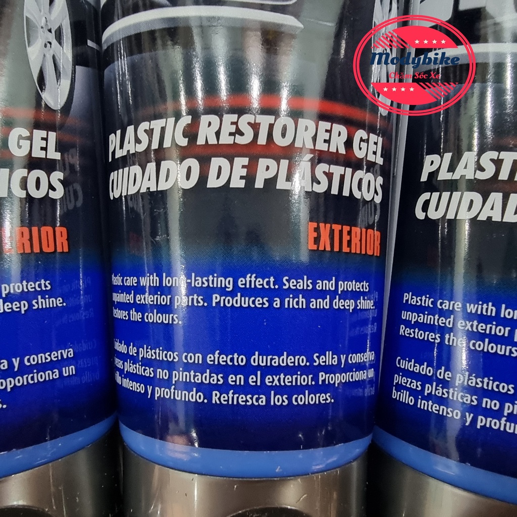 Gel Nano Bảo Dưỡng Và Phục Hồi Nhựa Sonax Xtreme Plastic Restorer Gel 250ml