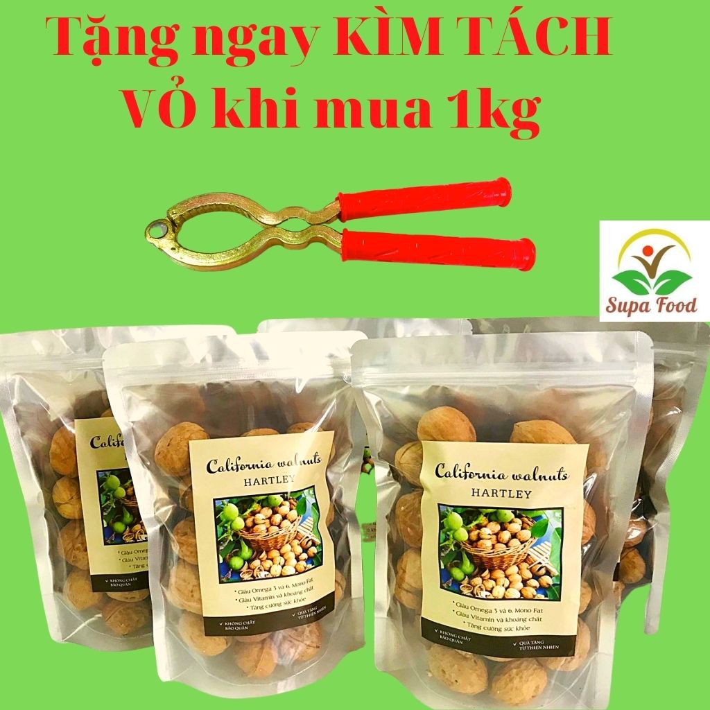 Quả óc chó, Óc Chó Ngon Giòn Thơm Không Hôi Dầu, Không Đắng Chát - Hạt Dinh Dưỡng - AlokidsTB