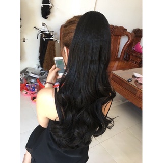 Tóc giả ngoặm xoăn đuôi 45cm