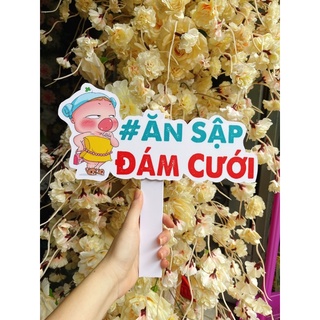 Hashtag cưới cầm tay , hashtag thiết kế theo yêu cầu , bảng cầm tay