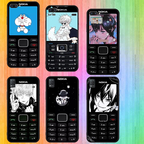 Ốp Điện Thoại Mềm Viền Đen Hình Nokia A Cho OPPO A3S A5 A37 Neo 9 A39 A57 A5S A7 A59 F1s A77 F3 A83 A1 A1K