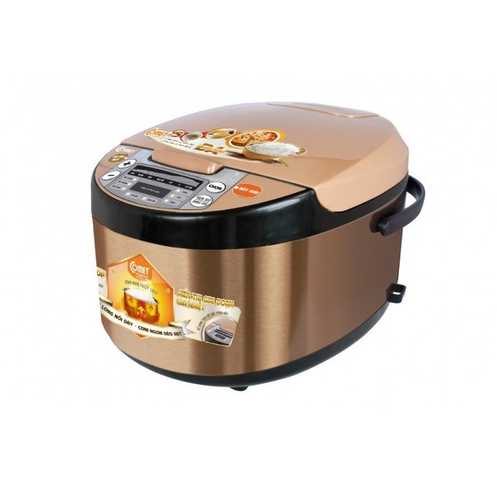 Nồi cơm điện tử nắp gài Comet CM8086N8 1.8 lít | BigBuy360 - bigbuy360.vn