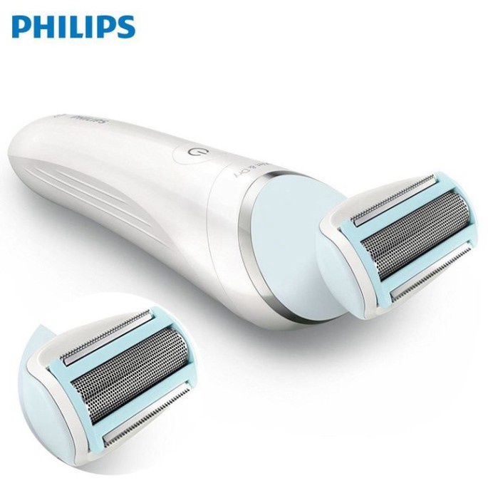 Máy cạo làm sạch lông khô và ướt Philips BRL130/00 cho nữ  [Hàng chính hãng] BabyHCM