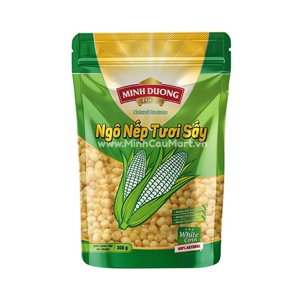 Ngô Nếp tươi sấy Minh Dương 75g, 160g, 285gr