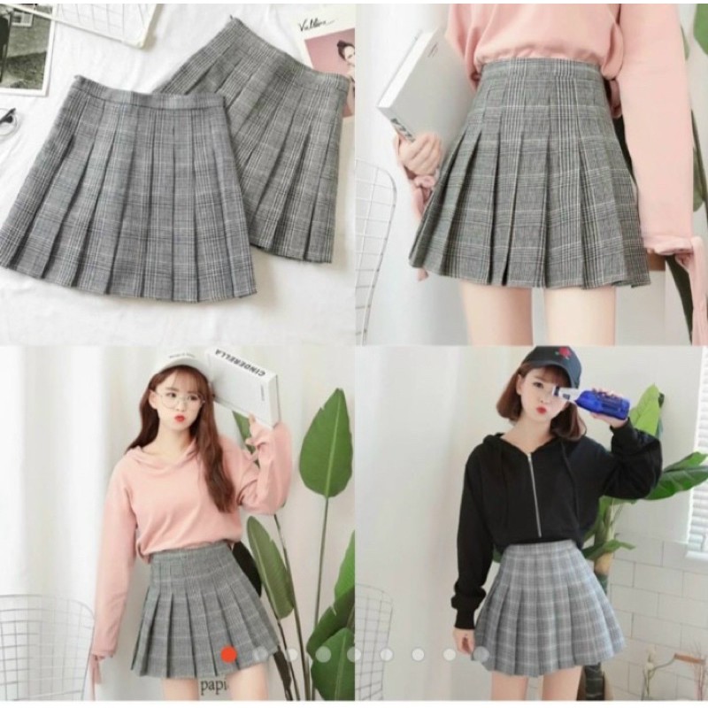 CHÂN VÁY TENNIS CARO ( CÓ LÓT TRONG )❎❎❎