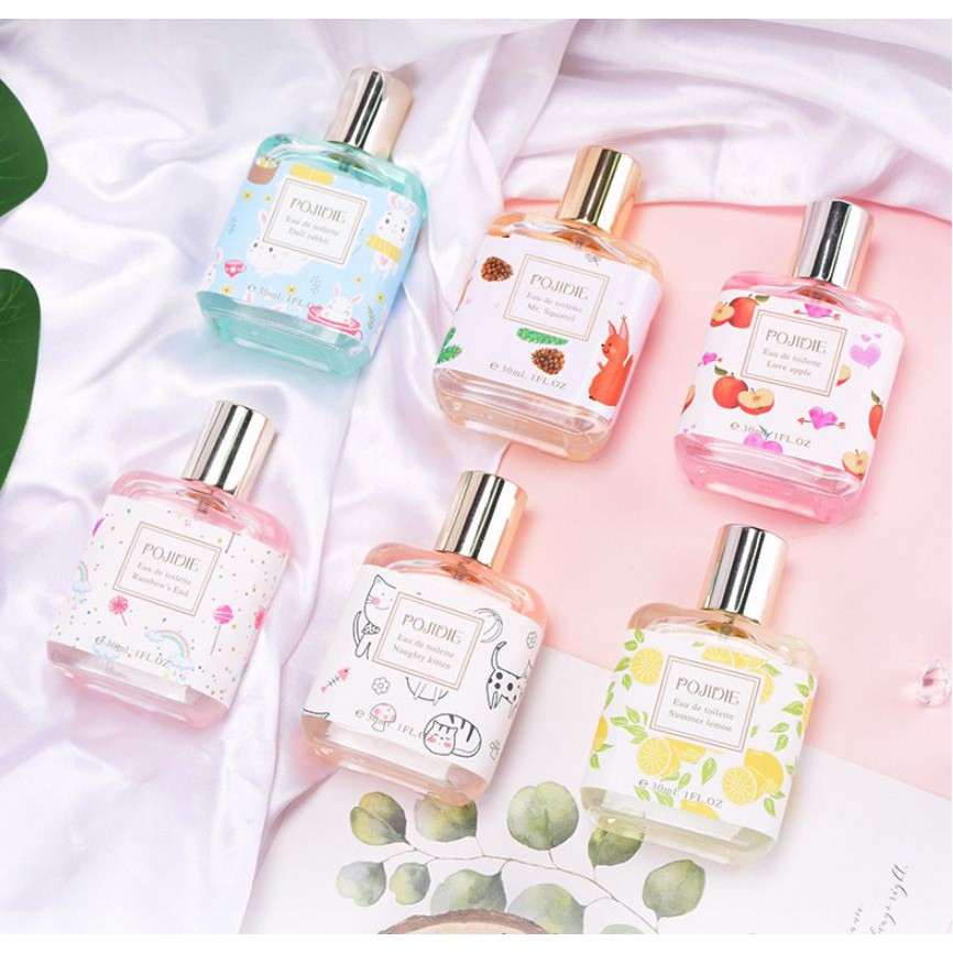 [RẺ VÔ ĐỐI] Nước Hoa Trái Cây - Hương Hoa POJIDIE Nội Địa Trung Siêu Hot Đủ 6 Mùi (30ml) | BigBuy360 - bigbuy360.vn