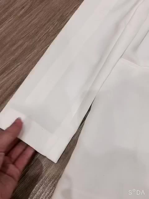 ÁO BLAZER - ÁO VEST DÁNG SUÔNG CÚC BỌC ĐEN TRẮNG | BigBuy360 - bigbuy360.vn