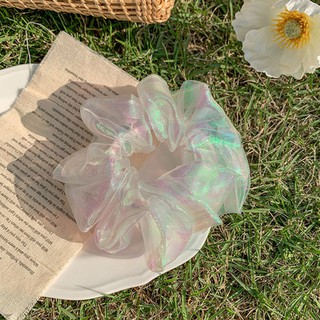Scrunchies dây cột tóc hoa cúc