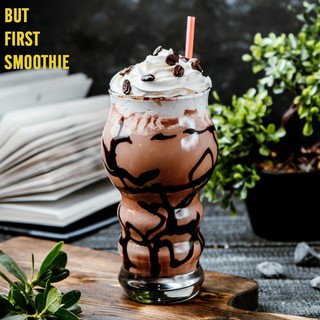 Ly cốc thủy tinh - [ Sinh tố - nước ép ] - 430ml - Nice body - [ 34.2007 ]