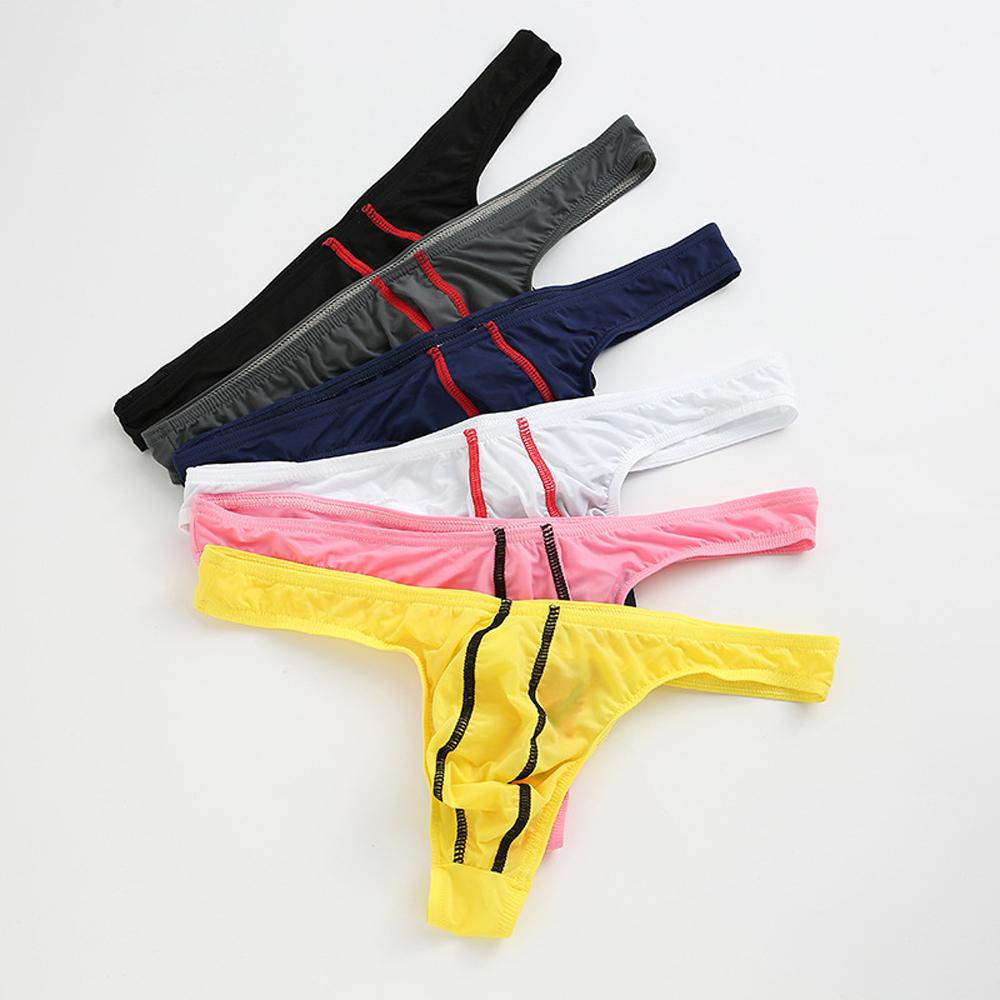 Quần Lót Lọt Khe WMES15H Bằng Nylon Màu Trơn Lưng Trần