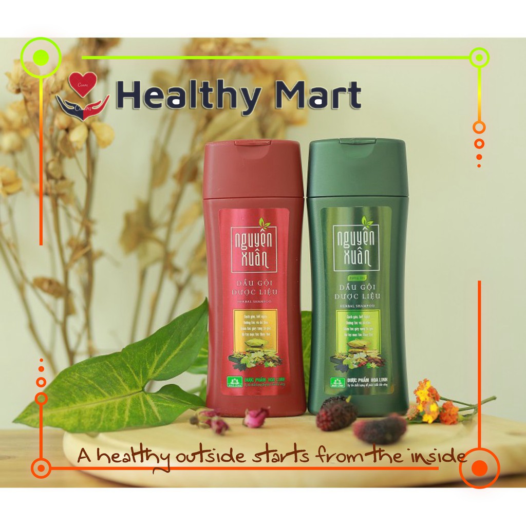 ✔️️️Dầu gội dược liệu Nguyên Xuân chai có vòi