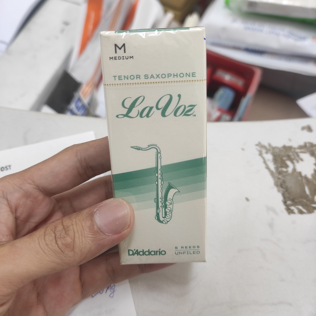 Dăm kèn Saxophone Lavoz D'Addario chính hãng - Lưỡi gà kèn đồng - Made in USA
