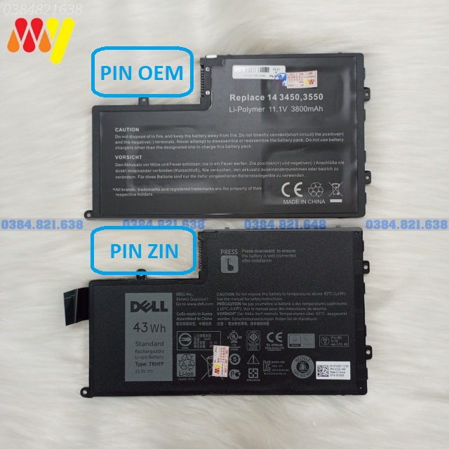 Pin laptop Dell Inspiron 15 5000 5542 5545 5547 5548 / Inspiron 14 5000 5442 5447 5448 P39F TRHFF 5557