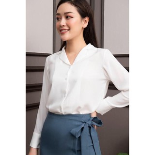 SƠ MI CÔNG SỞ CỔ VEST HITHOT 2020 (ẢNH THẬT)