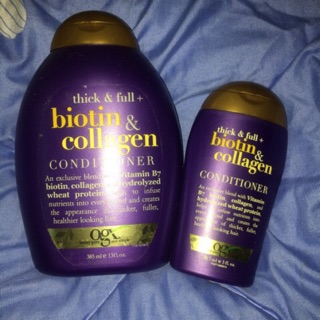 Dầu gội và xả Biotin Collagen Mỹ 385ml