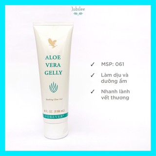 Gel dưỡng da lô hội Aloe Vera Gelly, Forever Living Products 061 FLP 118ml Jubilee