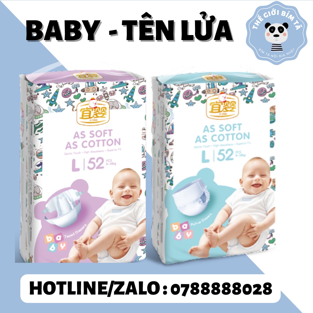 Bỉm/Tã Dán Quần Nội Địa Trung Đủ Size NB26/S72/M60/L52/XL44/XXL40/XXXL36