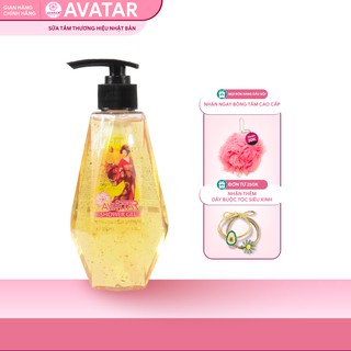 Sữa tắm hương nước hoa vàng 24k nano công nghệ Nhật Bản cao cấp chống lão hóa AVATAR 350ml