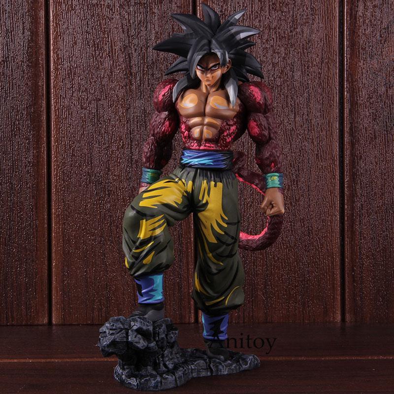 Mô hình đồ chơi nhân vật son goku siêu saiyan 4 trong phim hoạt hình Dragon Ball