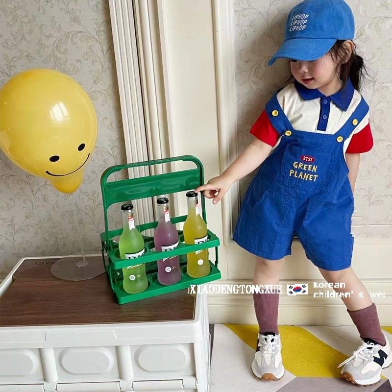 Quần Yếm Ngắn Thời Trang Hàn Nhật Hàng Mới Dành Cho Bé Gái 2022