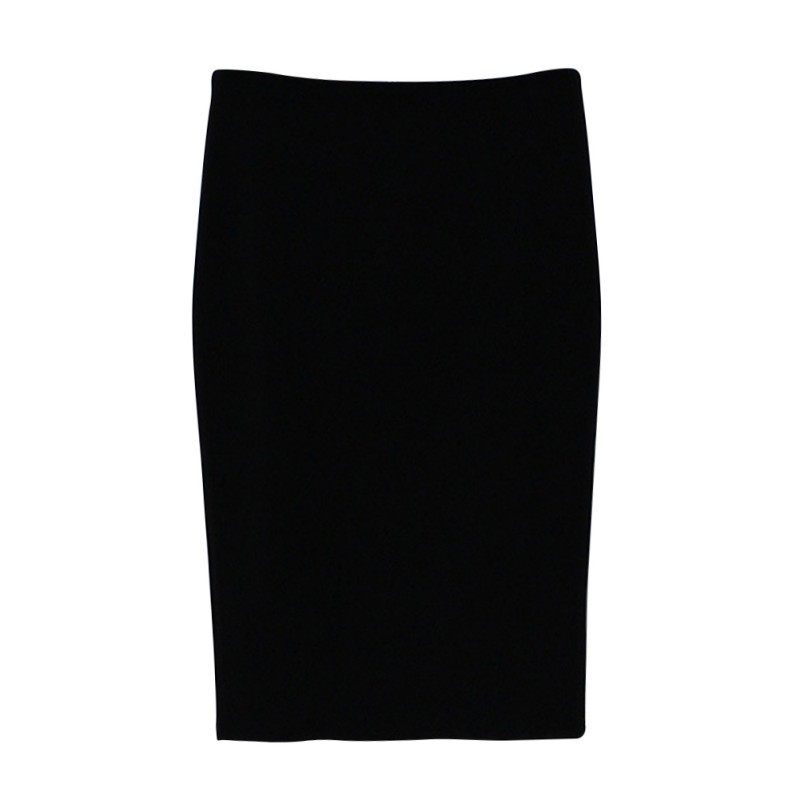 Chân váy bút chì lưng cao chất Chiffon thiết kế ôm sát quyến rũ