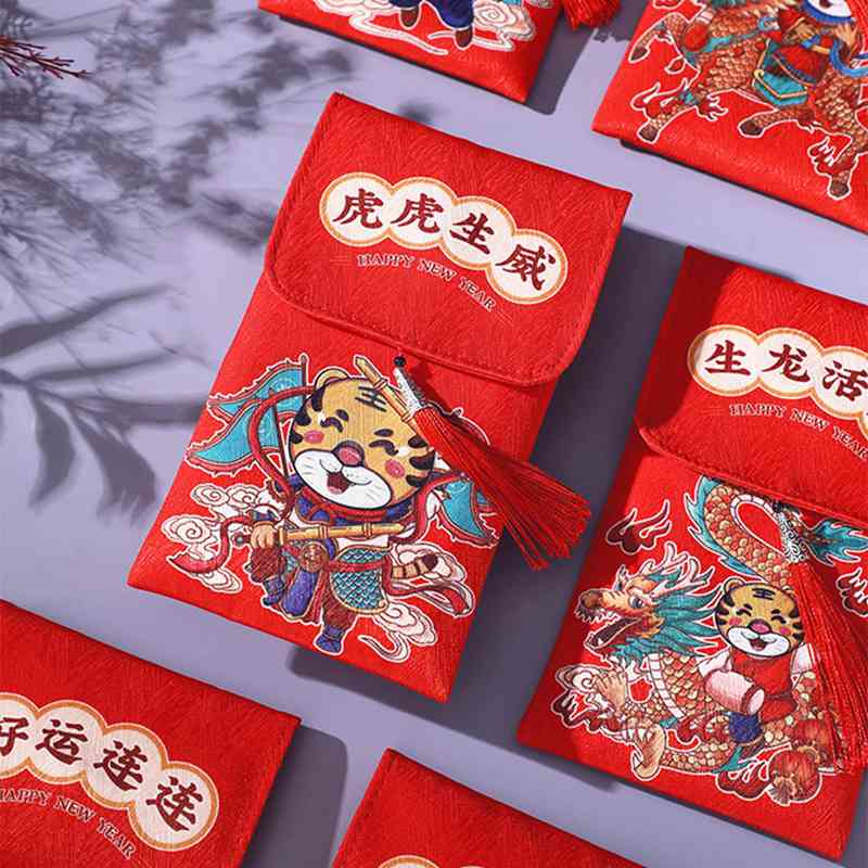 2022 bao lì xì đỏ phong cách Trung Hoa 1PC