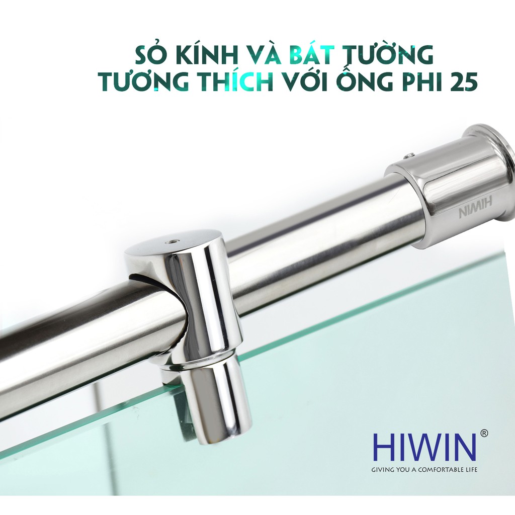 Bộ phụ kiện vách tắm kính kết cấu 135 độ SUS304 Hiwin PKF-135
