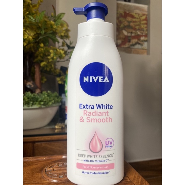 Sữa Dưỡng Thể Nivea Extra White Radiant And Smooth UV Body Lotion 400ml