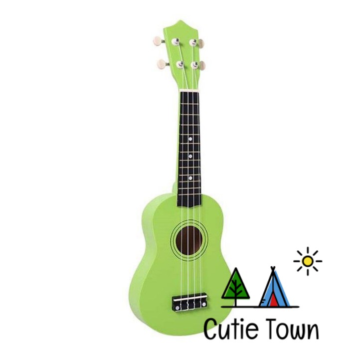 [GIAO NHANH 2H] Đàn Ukulele Soprano Giá Rẻ Cutie Town - Nhiều màu - Hàng Có Sẵn