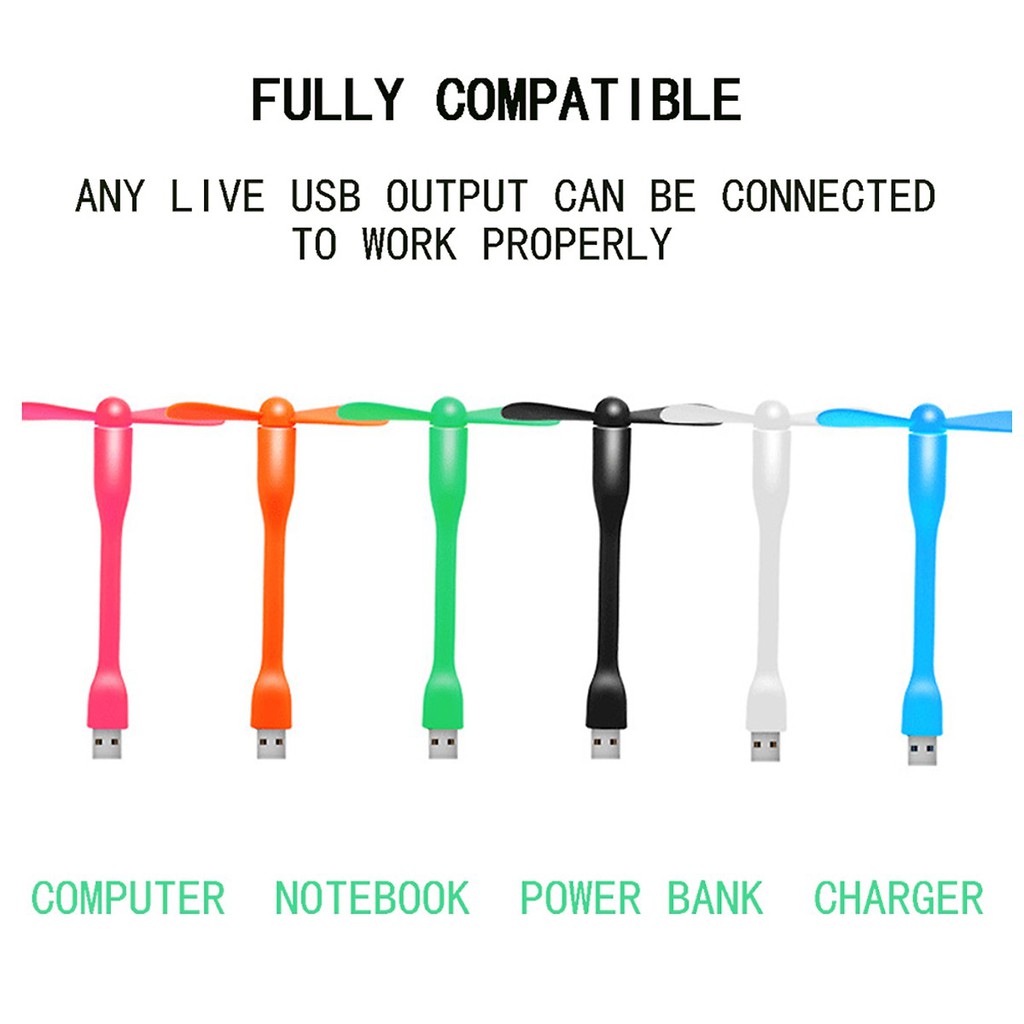 Quạt mini 2 cánh cổng USB