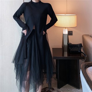 [ORDER]SET ÁO LEN+ CHÂN VÁY ULZZANG SIÊU CHẤT