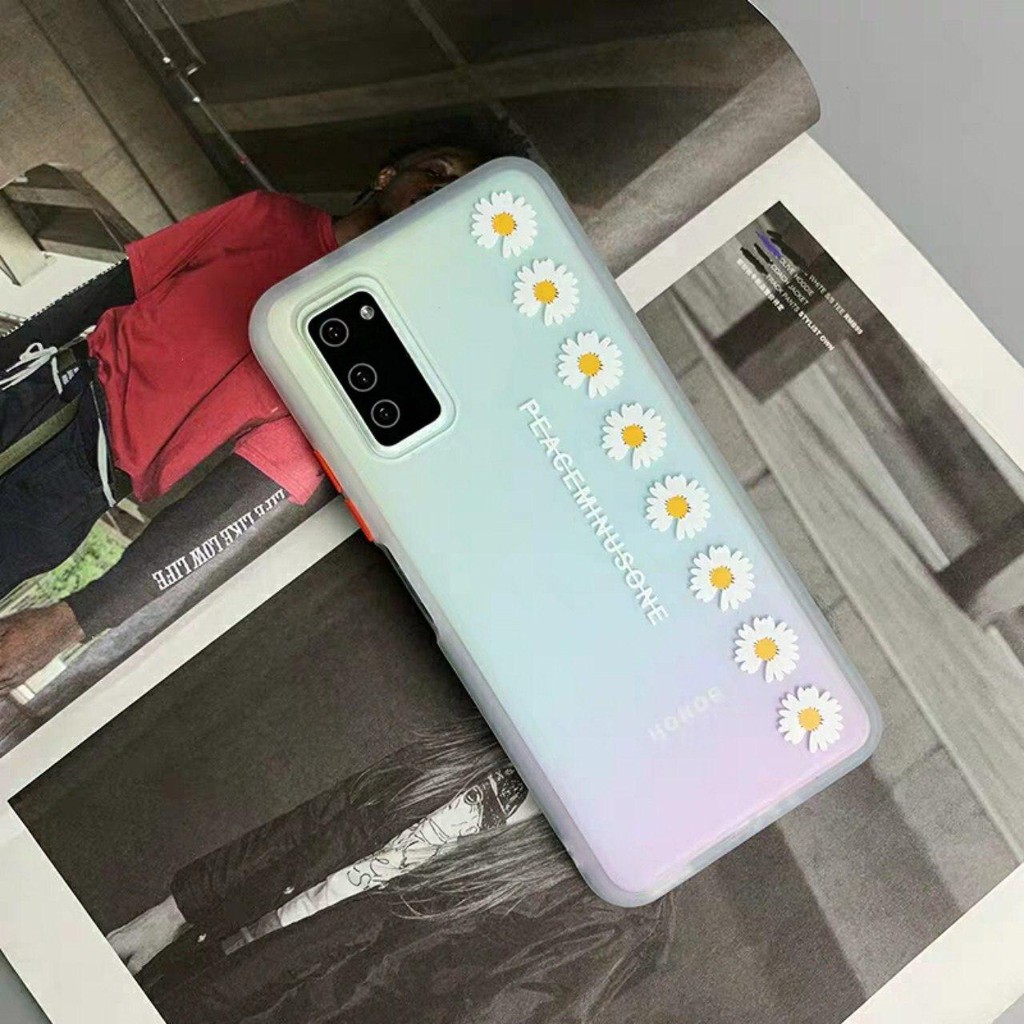 Ốp lưng nhám nhiều hoa Oppo Reno 4,Reno 4 Pro,A92s,A31,A52,A92,A91,Reno 3,Reno 2,2F,A3s,A5s,A7,A12,F9,F11,F11 Pro